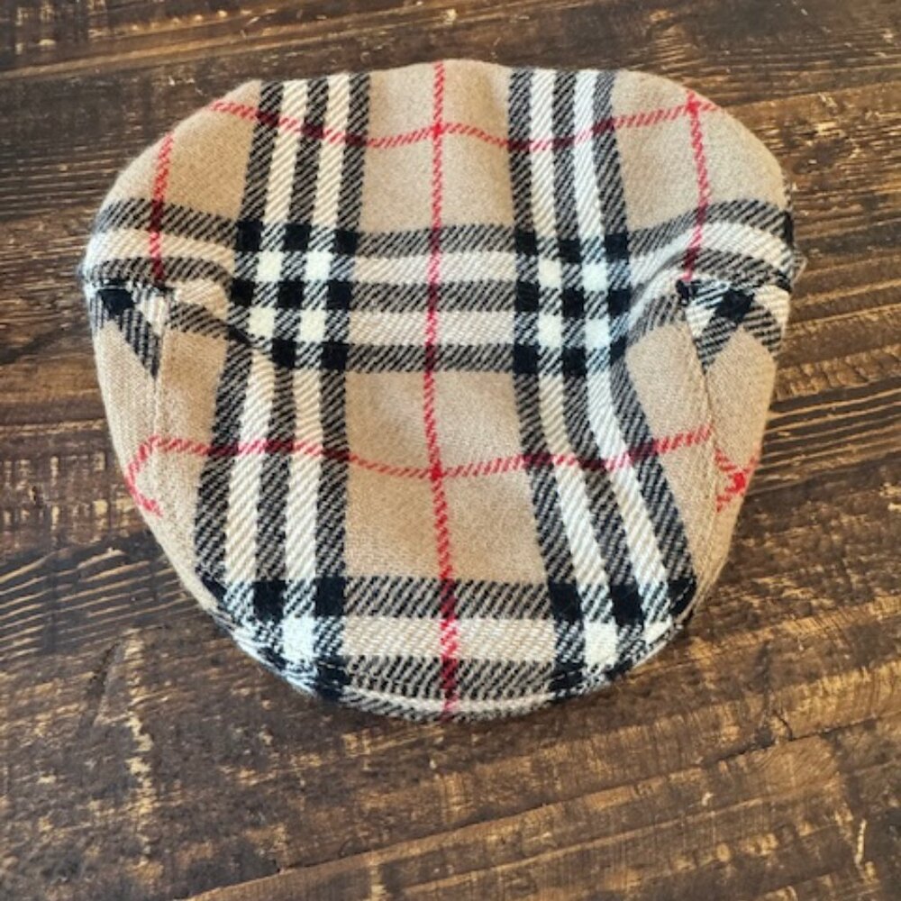 RARE Burberry Newsboy Cap